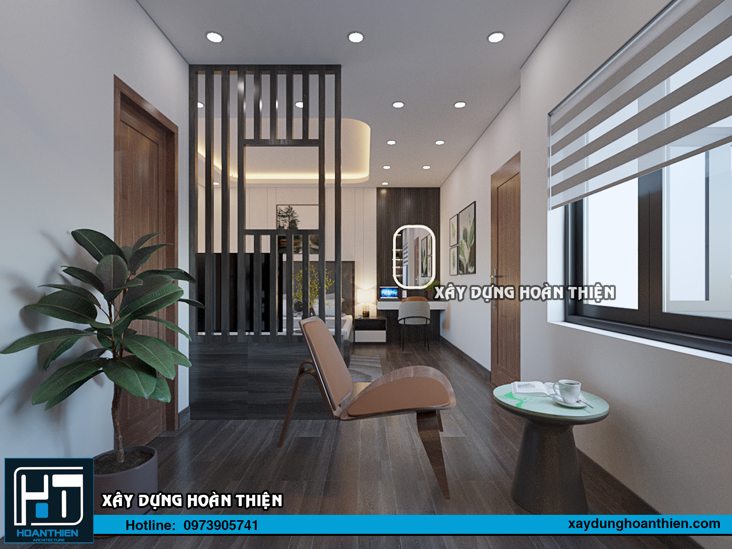 Thiết kế thi công nội thất nhà phố tại Hạ Long, Quảng Ninh