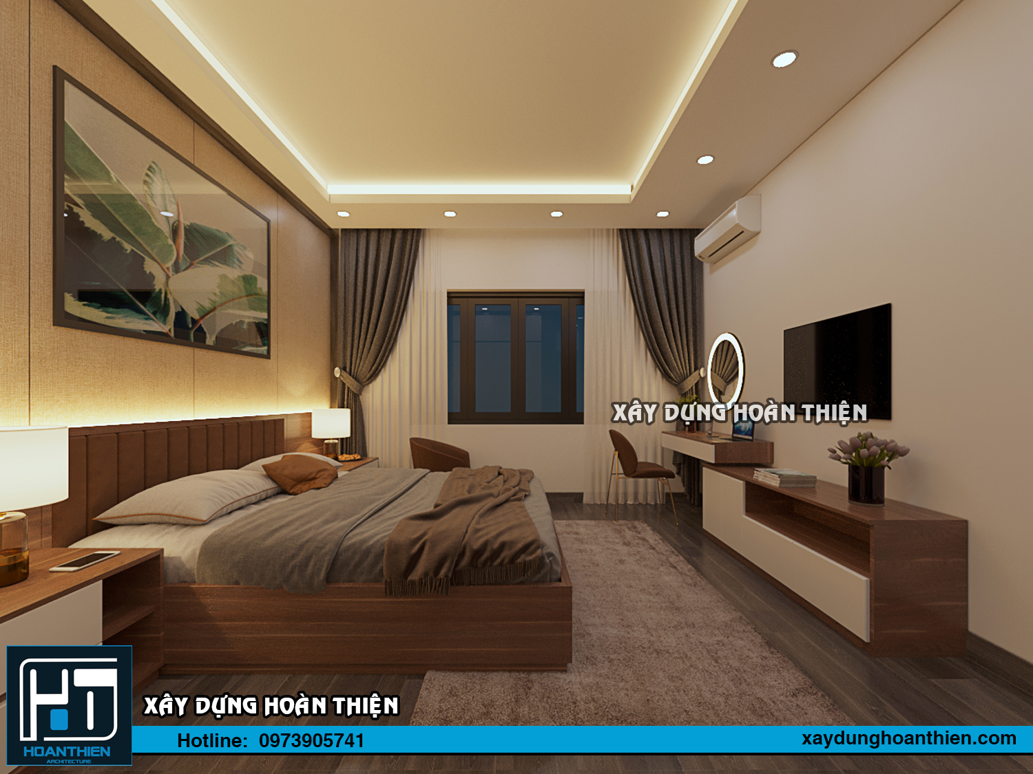 Thiết kế thi công nội thất nhà phố tại Hạ Long, Quảng Ninh