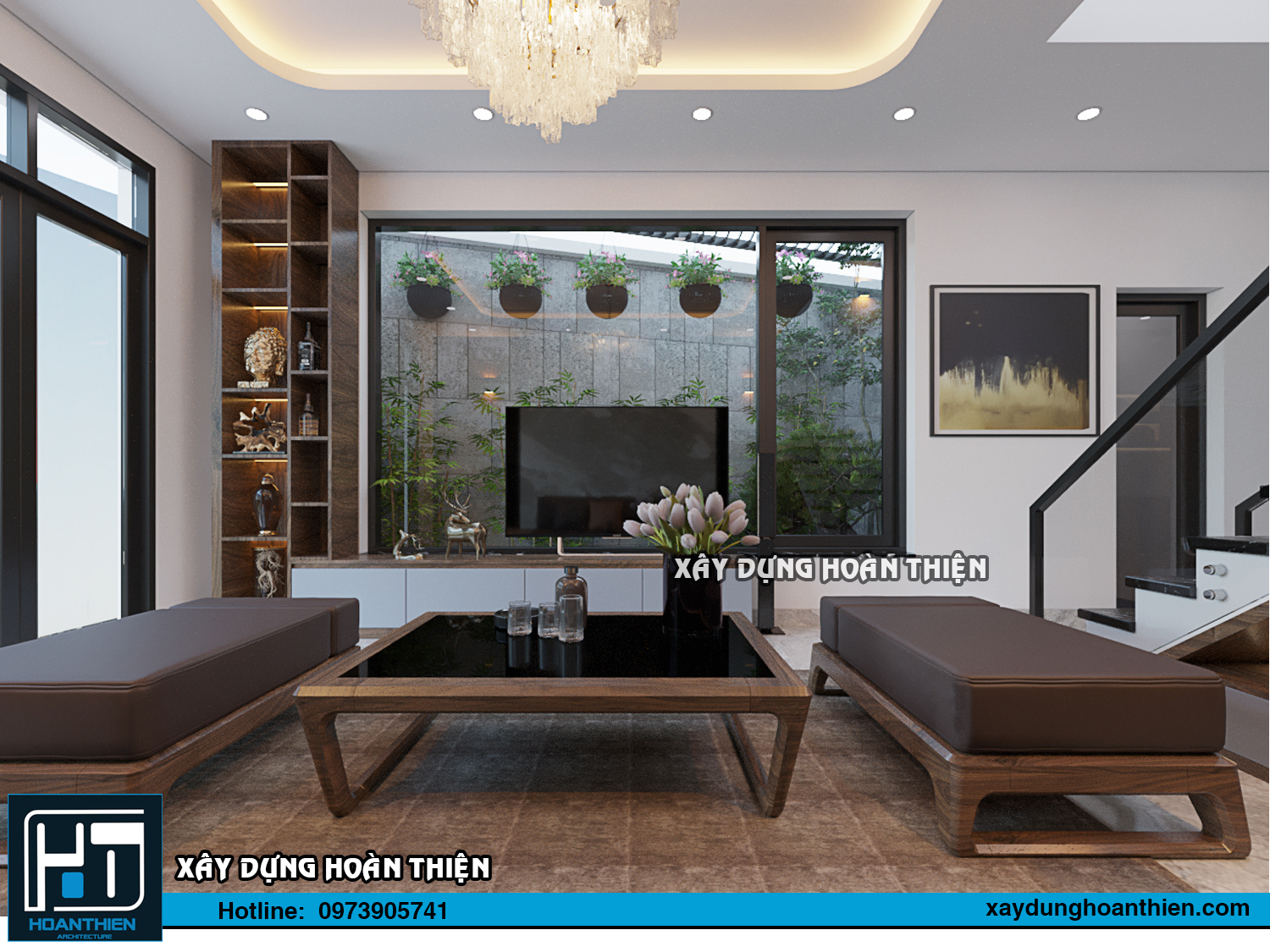 Thiết kế thi công nội thất nhà phố tại Hạ Long, Quảng Ninh