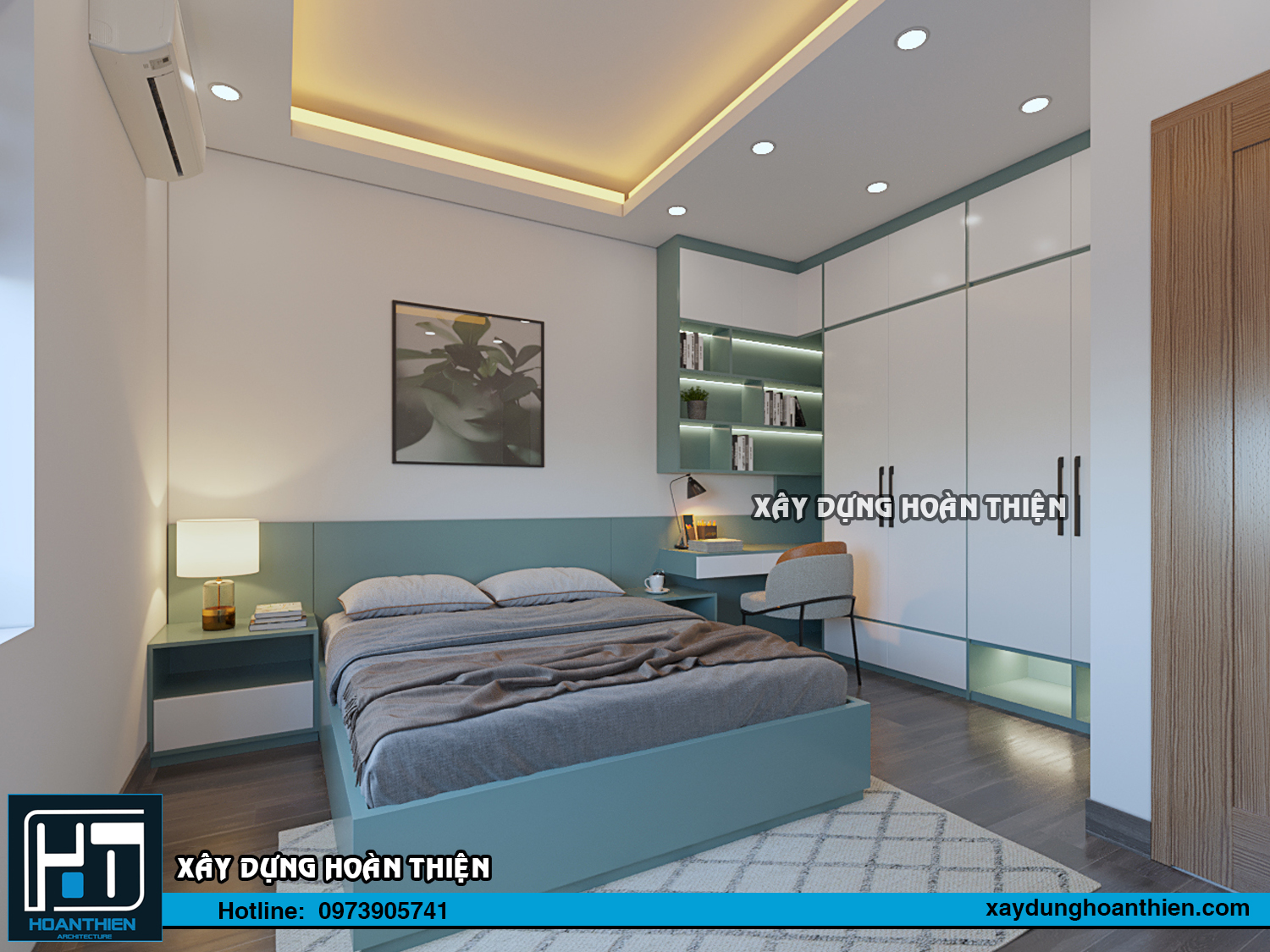Thiết kế thi công nội thất nhà phố tại Hạ Long, Quảng Ninh