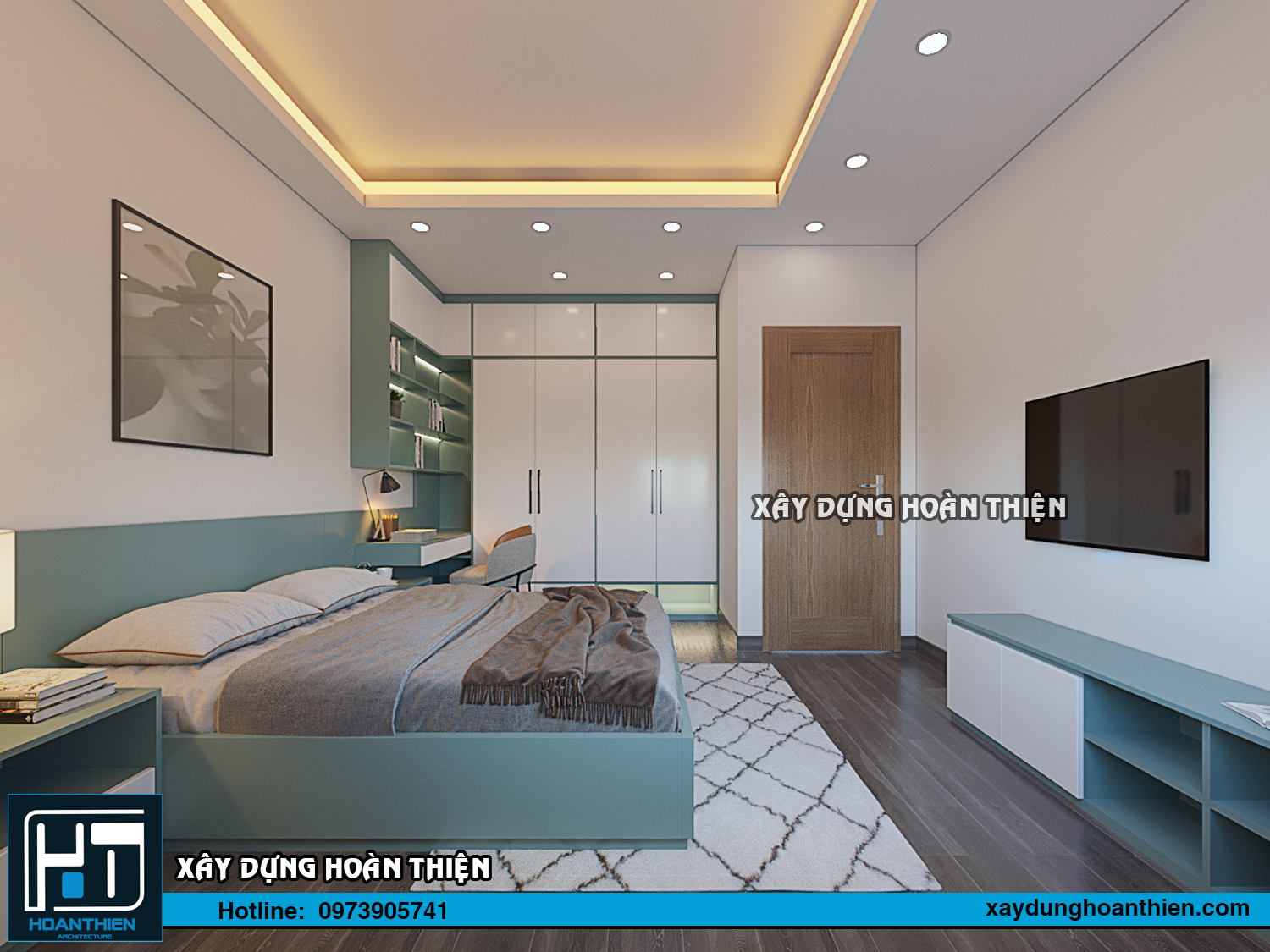 Thiết kế thi công nội thất nhà phố tại Hạ Long, Quảng Ninh