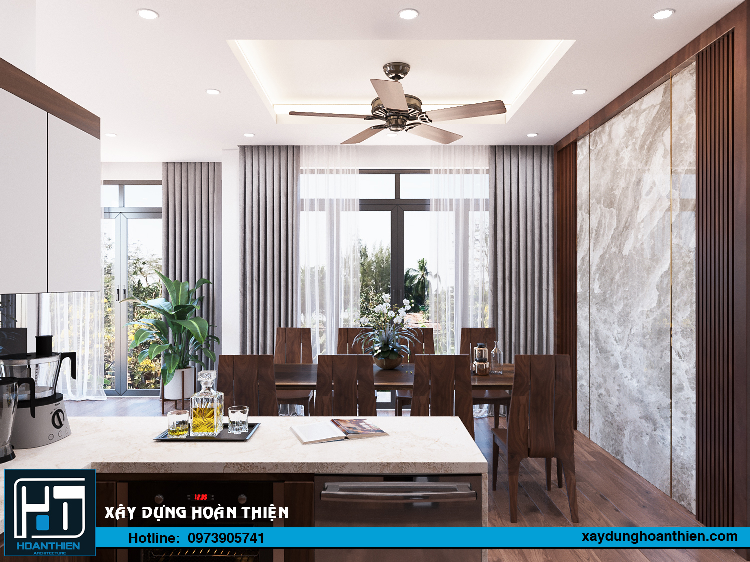 Đơn vị thiết kế nội thất nhà đep 2023 tại Hải Phòng