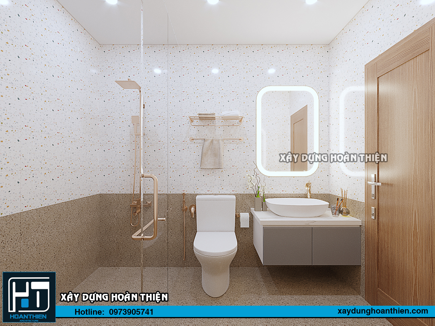 Thiết kế thi công nội thất căn hộ Aqua City Hạ Long, Quảng Ninh