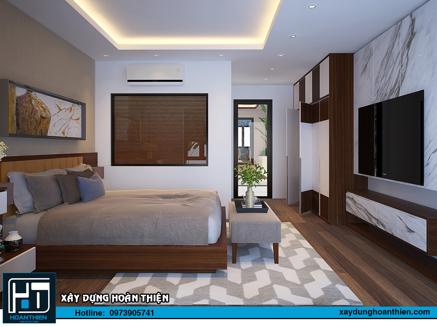 Thiết kế thi công nội nhà phố An Lão, Hải Phòng
