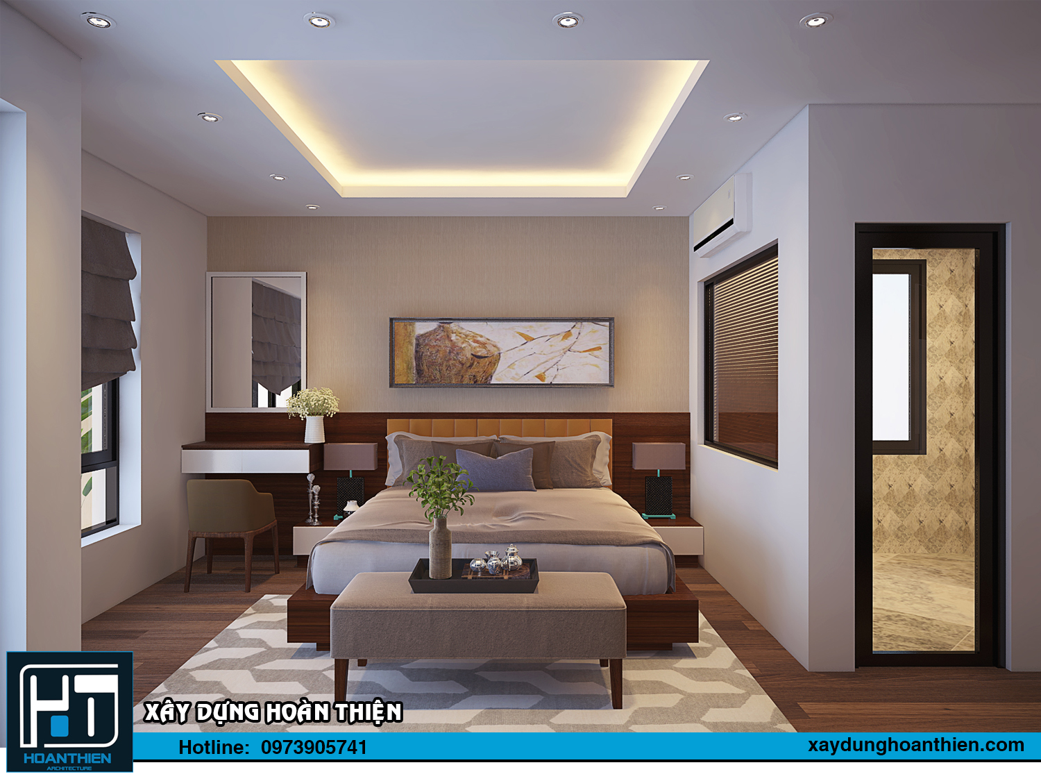 Thiết kế thi công nội nhà phố An Lão, Hải Phòng