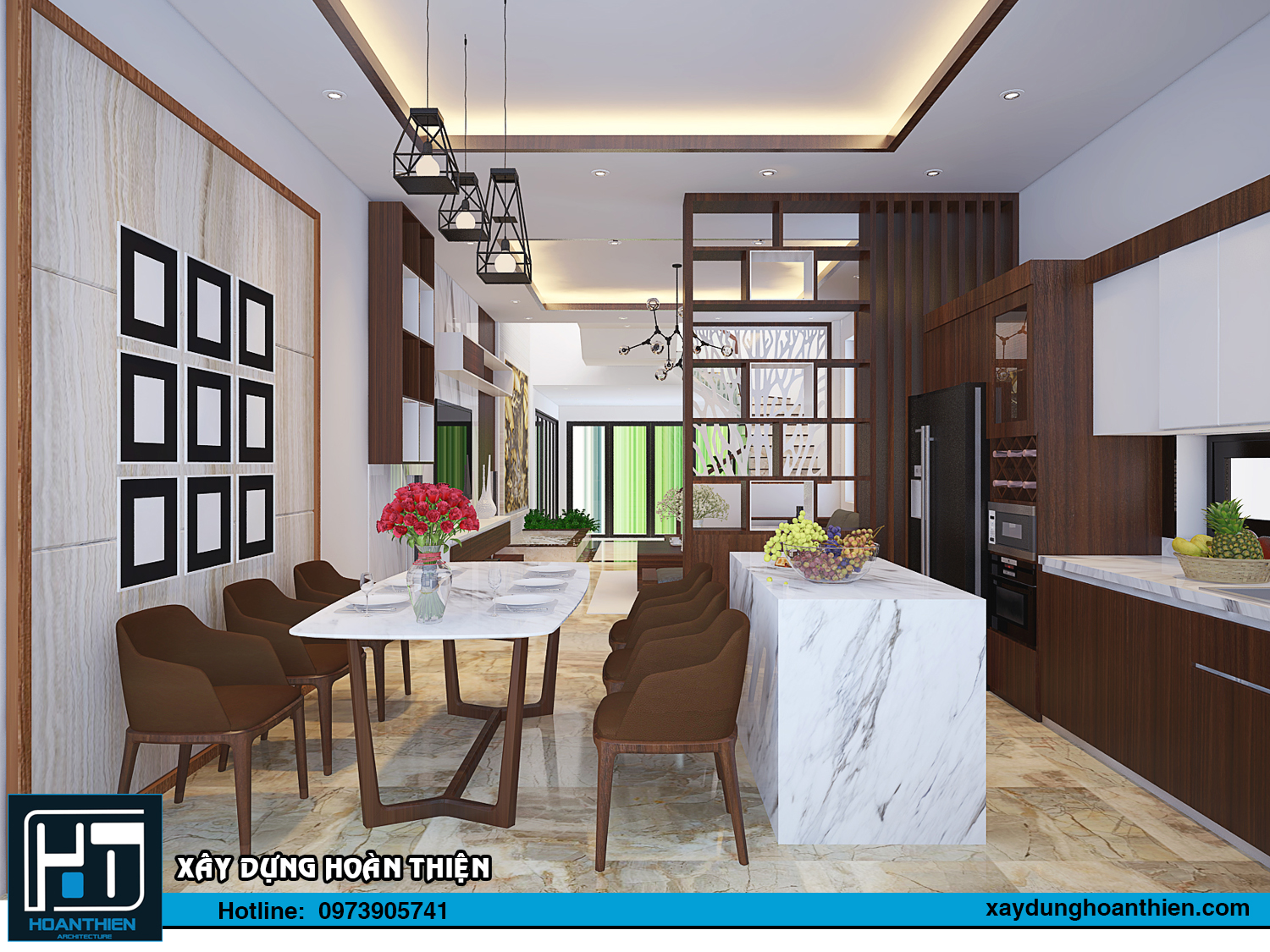 Thiết kế thi công nội nhà phố An Lão, Hải Phòng