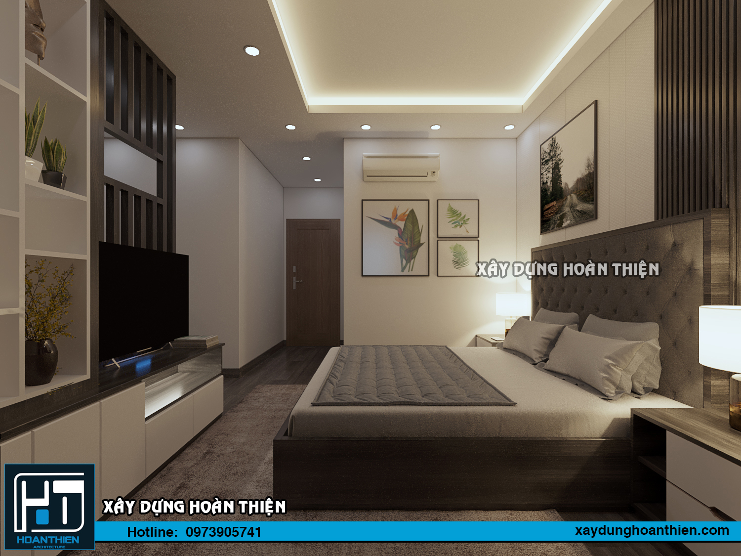 Thiết kế thi công nội thất căn hộ Aqua City Hạ Long, Quảng Ninh
