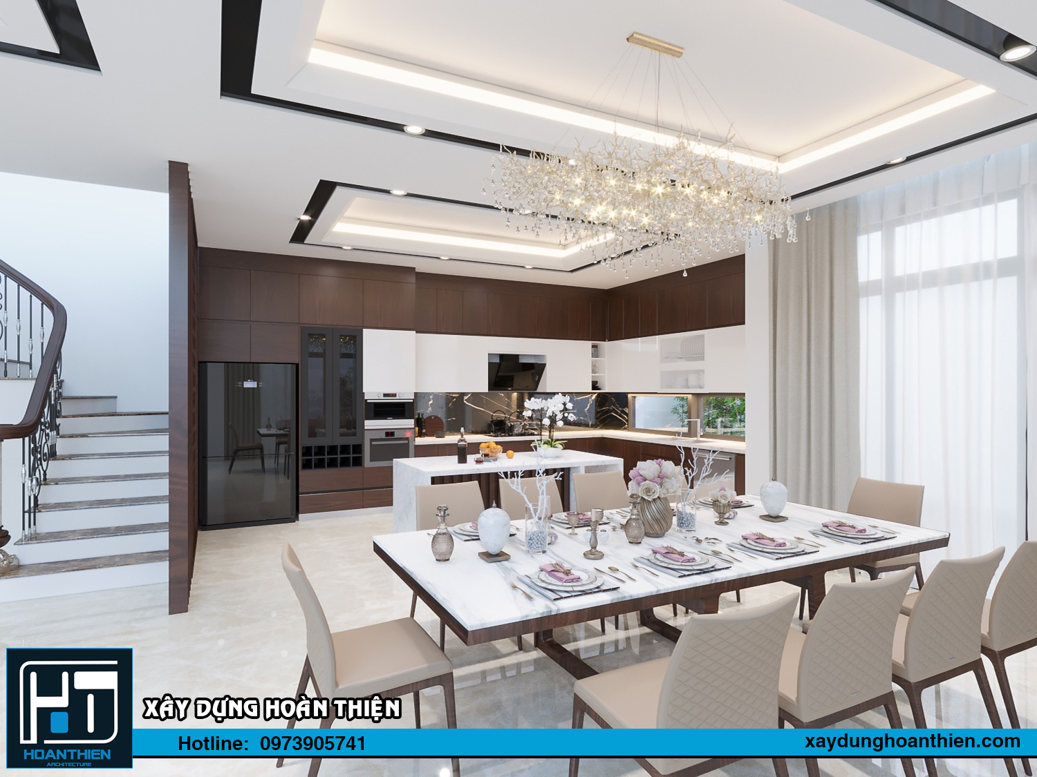 Đơn vị thi công nội thất  uy tín tại Vinhomes Imperia - Hải Phòng