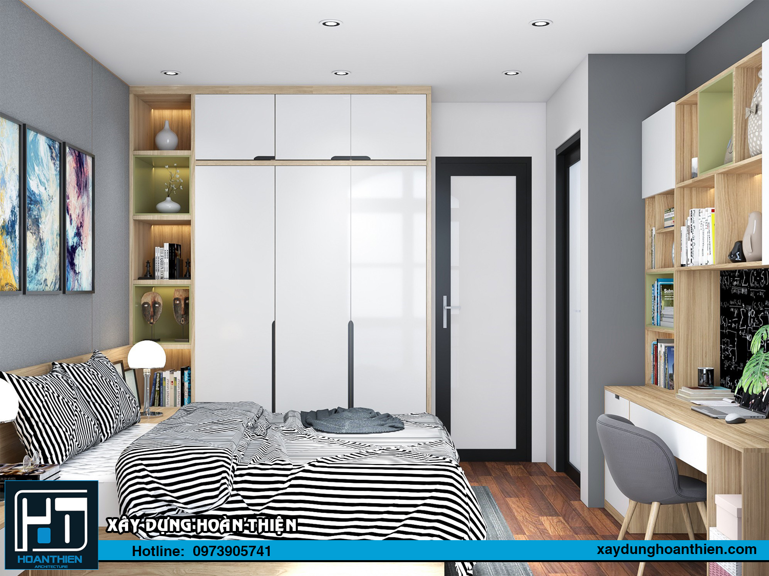 Đơn vị thiết kế thi công nội thất Vinhomes tại Hải Phòng