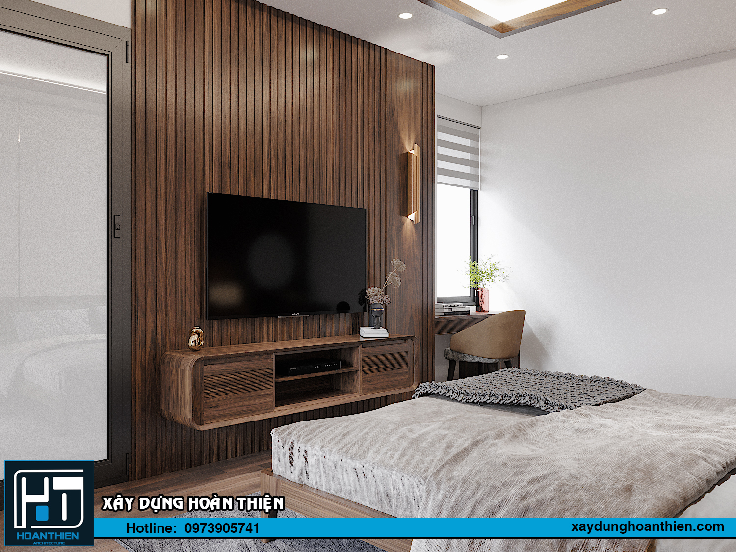 Thiết kế nội thất nhà ống 3 tầng