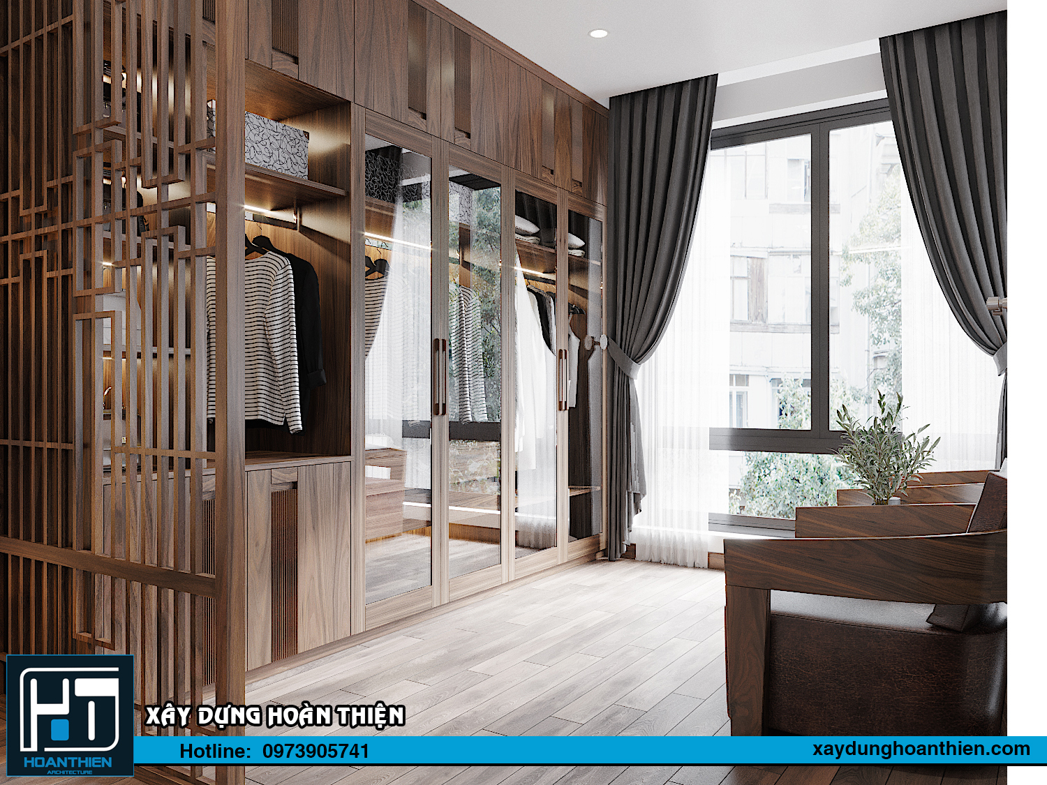 Thiết kế nội thất nhà ống 3 tầng
