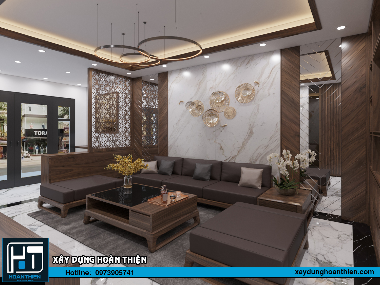 Thiết kế nội thất nhà ống 3 tầng