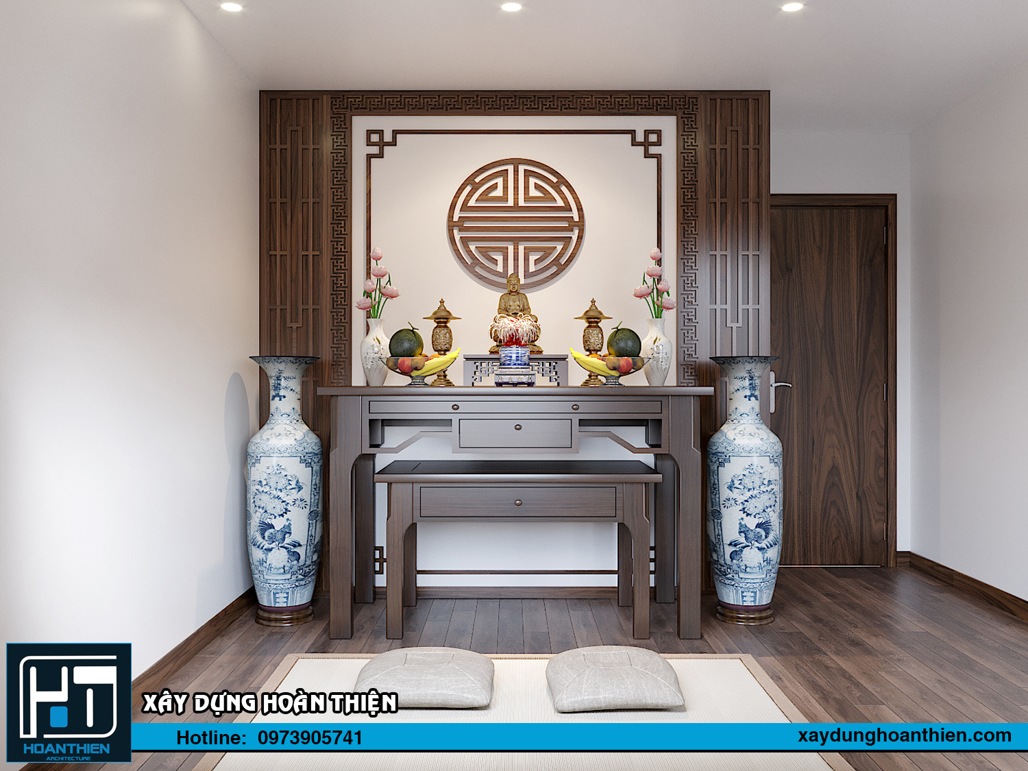Thiết kế nội thất nhà ống 3 tầng