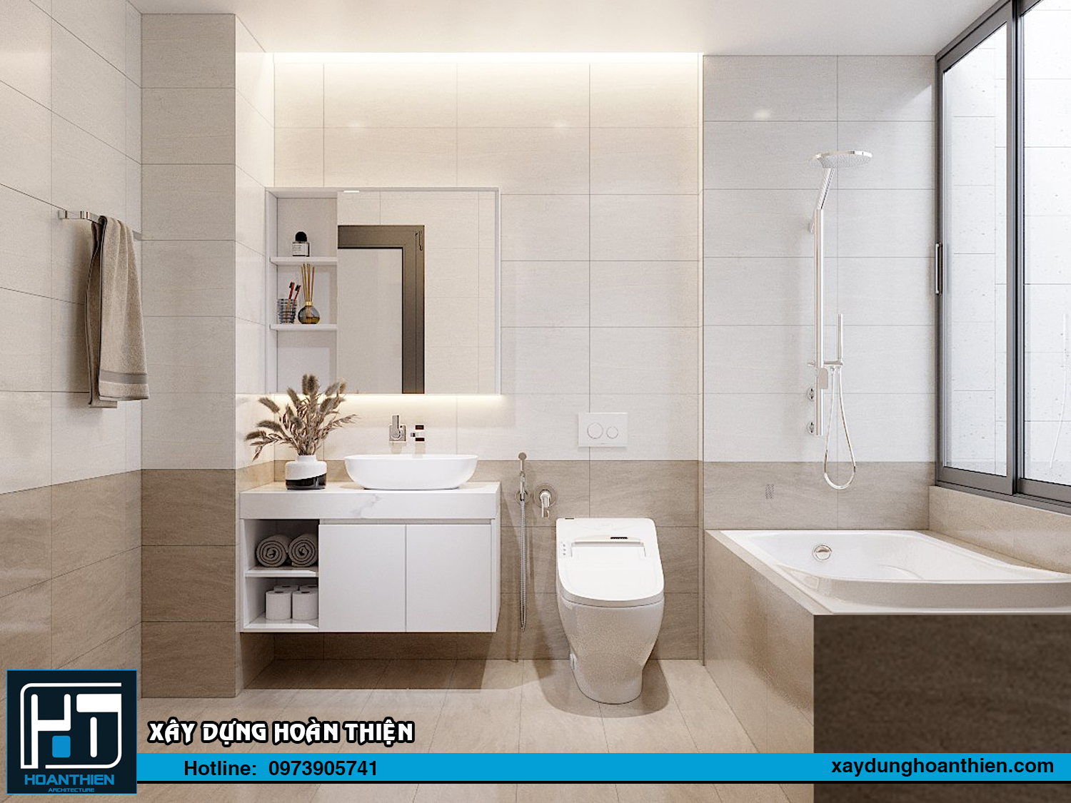 Thiết kế nội thất nhà ống 3 tầng