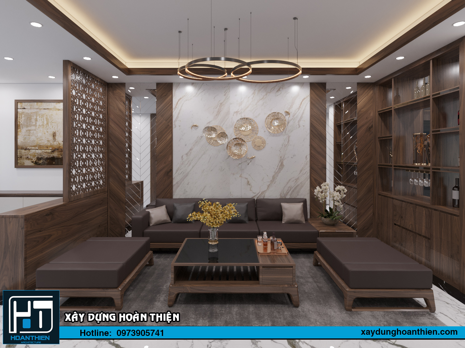 Thiết kế nội thất nhà ống 3 tầng