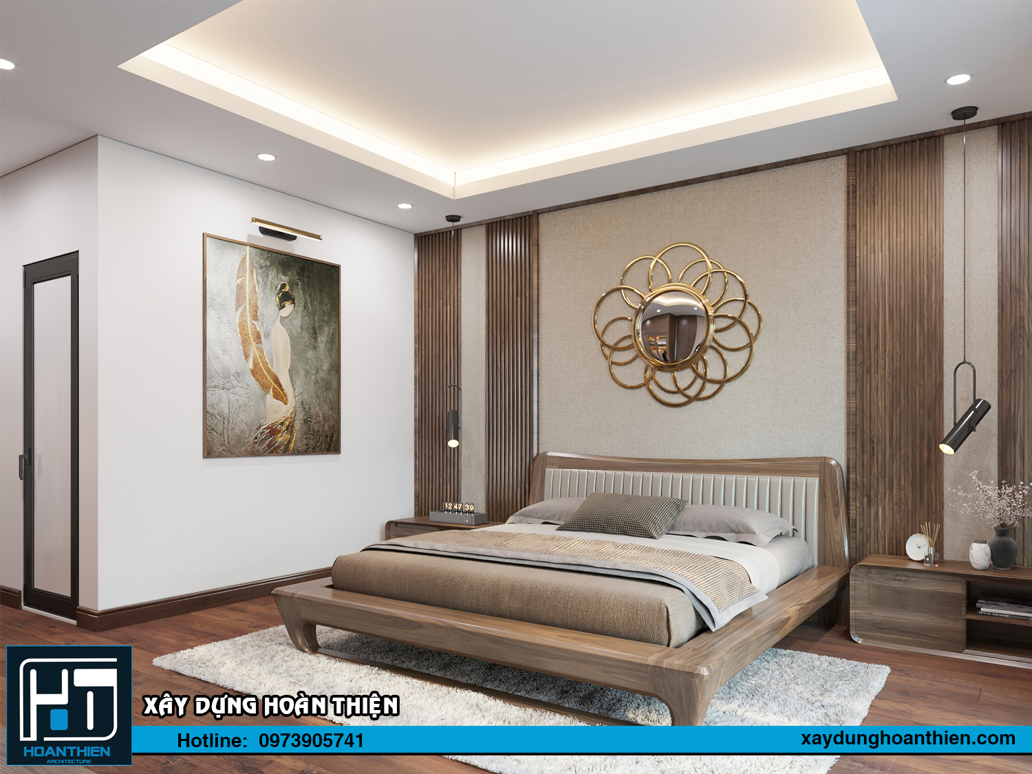 Thiết kế nội thất nhà ống diện tích 5x20m tại Hải Phòng