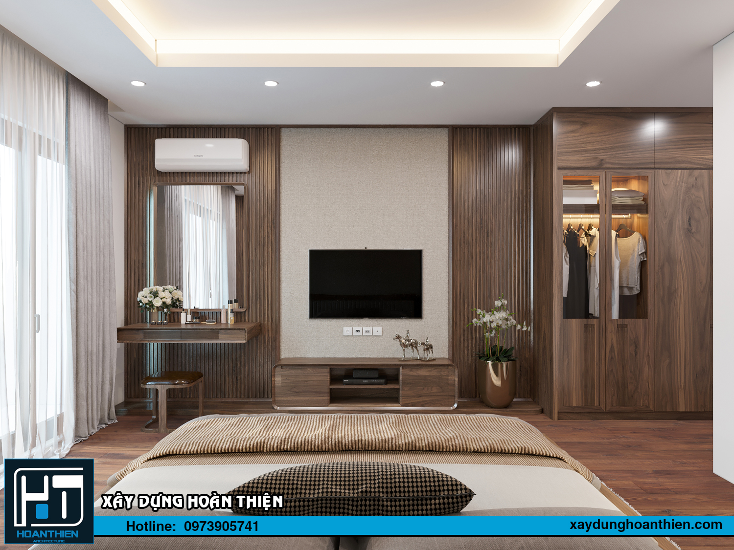 Thiết kế nội thất nhà ống diện tích 5x20m tại Hải Phòng