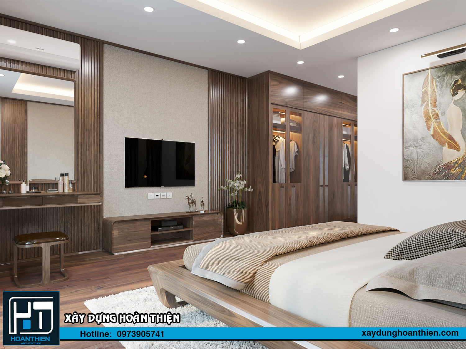 Thiết kế nội thất nhà ống diện tích 5x20m tại Hải Phòng