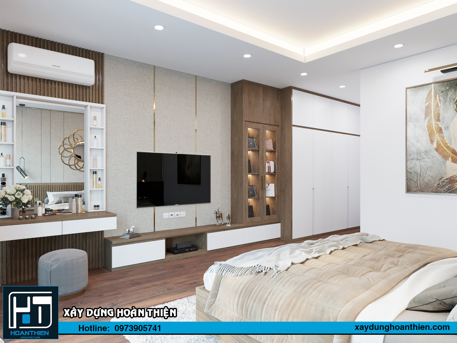 Thiết kế nội thất nhà ống diện tích 5x20m tại Hải Phòng