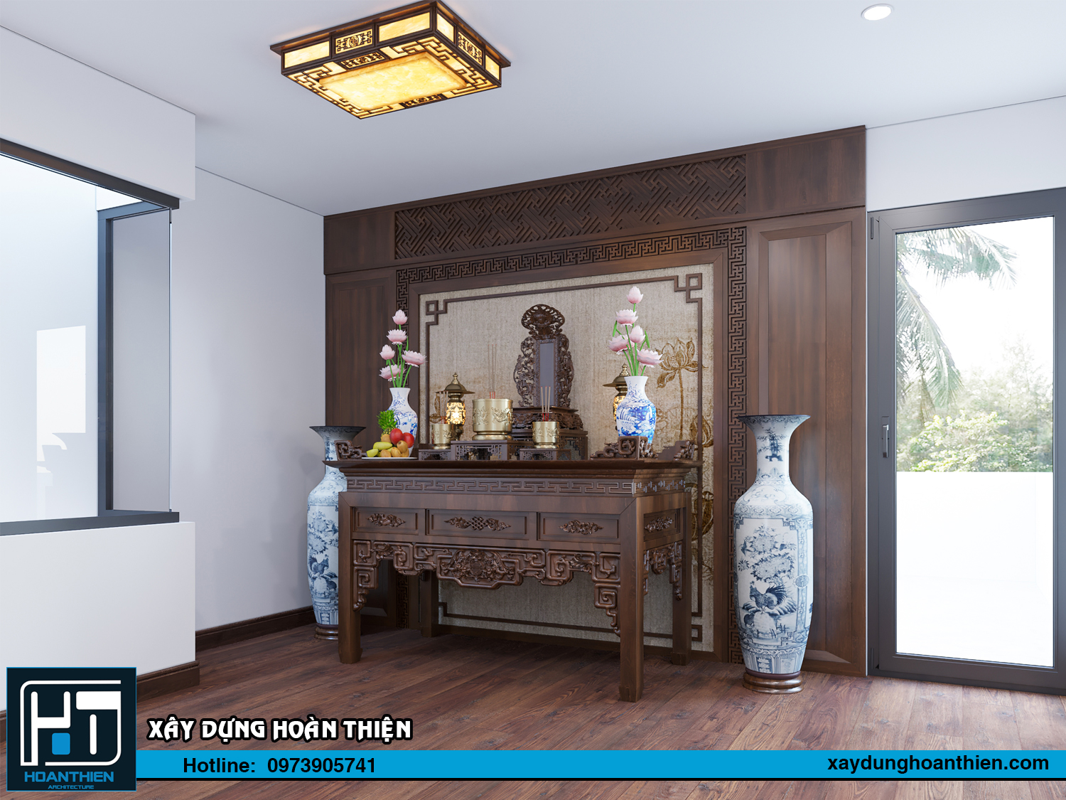 Thiết kế nội thất nhà ống diện tích 5x20m tại Hải Phòng