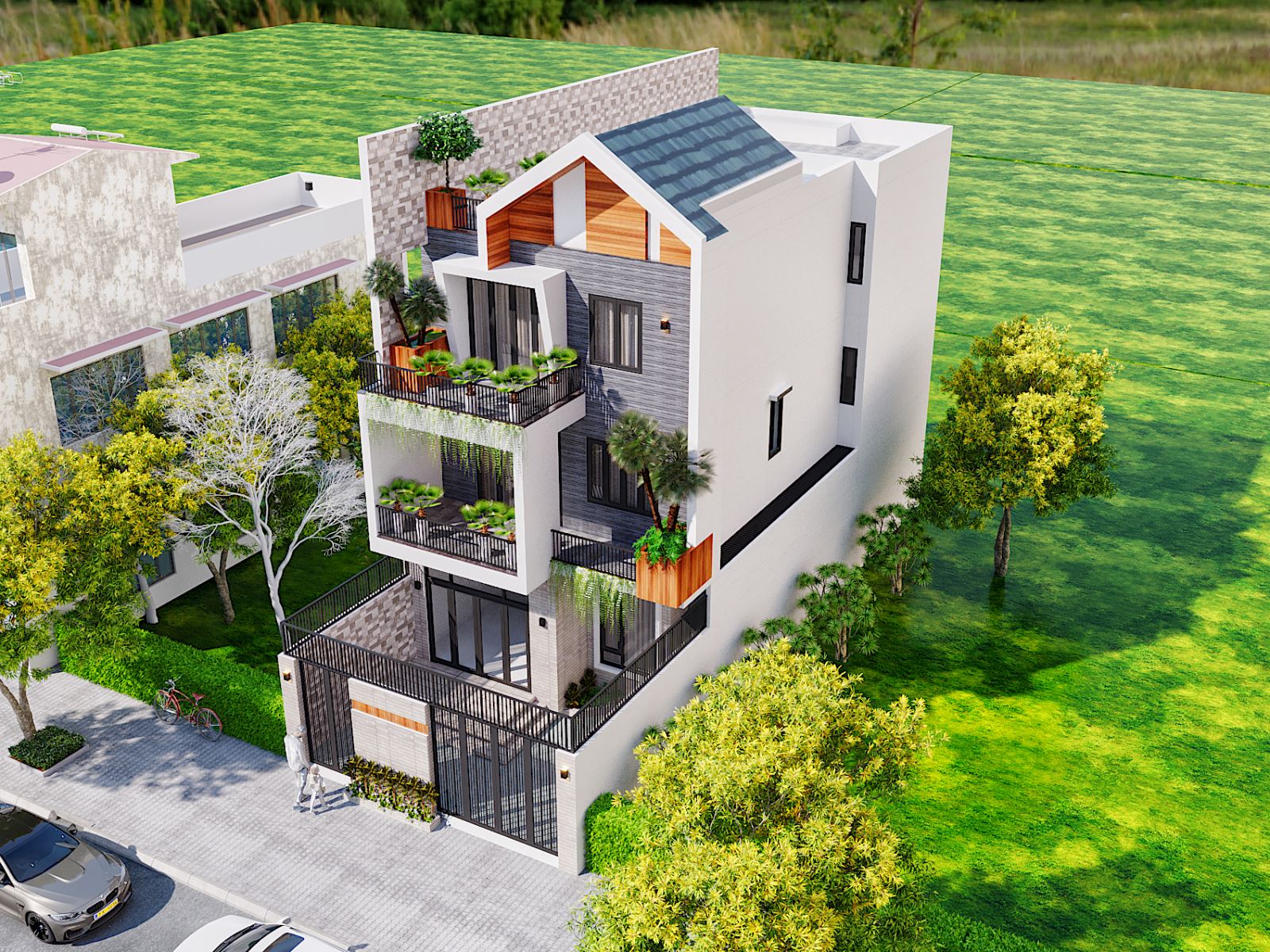 Mẫu thiết kế nội thất biệt thự hiện đại tại hải phòng