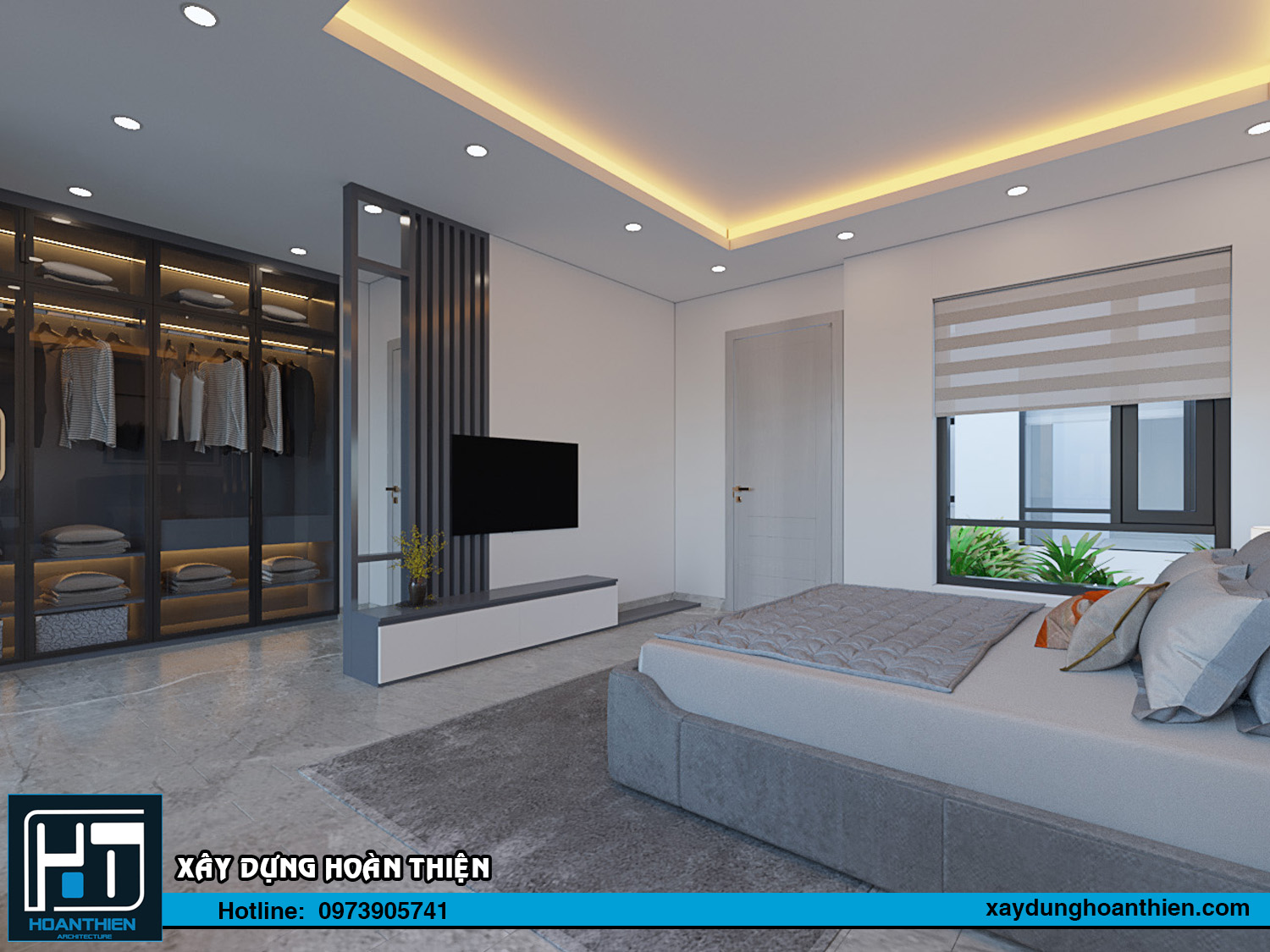 Mẫu thiết kế nội thất biệt thự hiện đại tại hải phòng