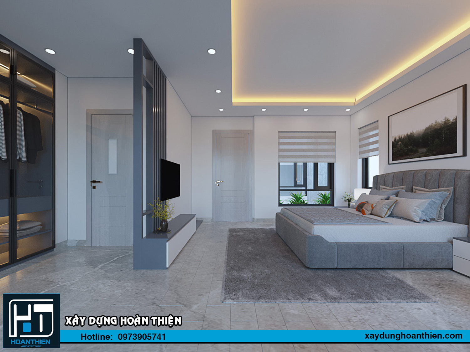 Mẫu thiết kế nội thất biệt thự hiện đại tại hải phòng