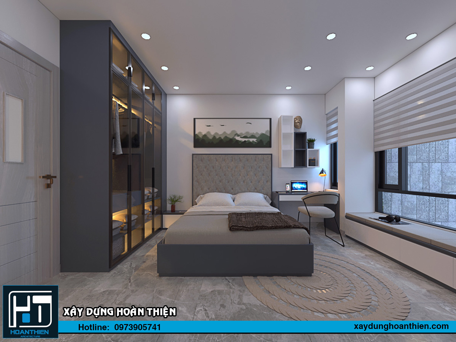 Mẫu thiết kế nội thất biệt thự hiện đại tại hải phòng