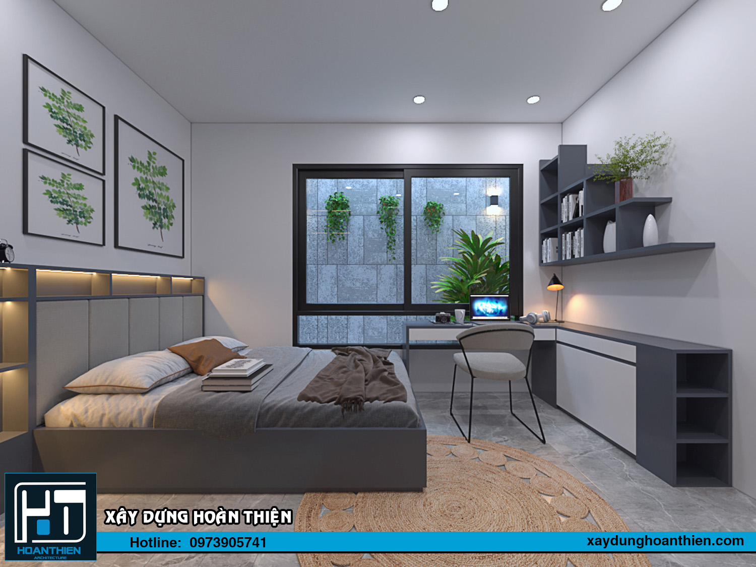 Mẫu thiết kế nội thất biệt thự hiện đại tại hải phòng