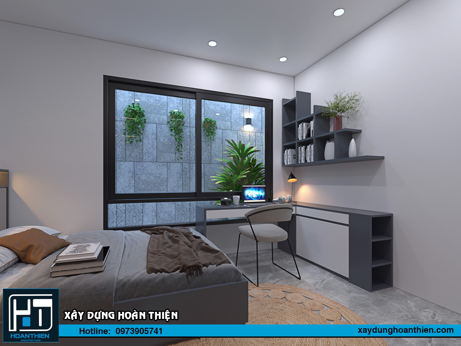 Mẫu thiết kế nội thất biệt thự hiện đại tại hải phòng