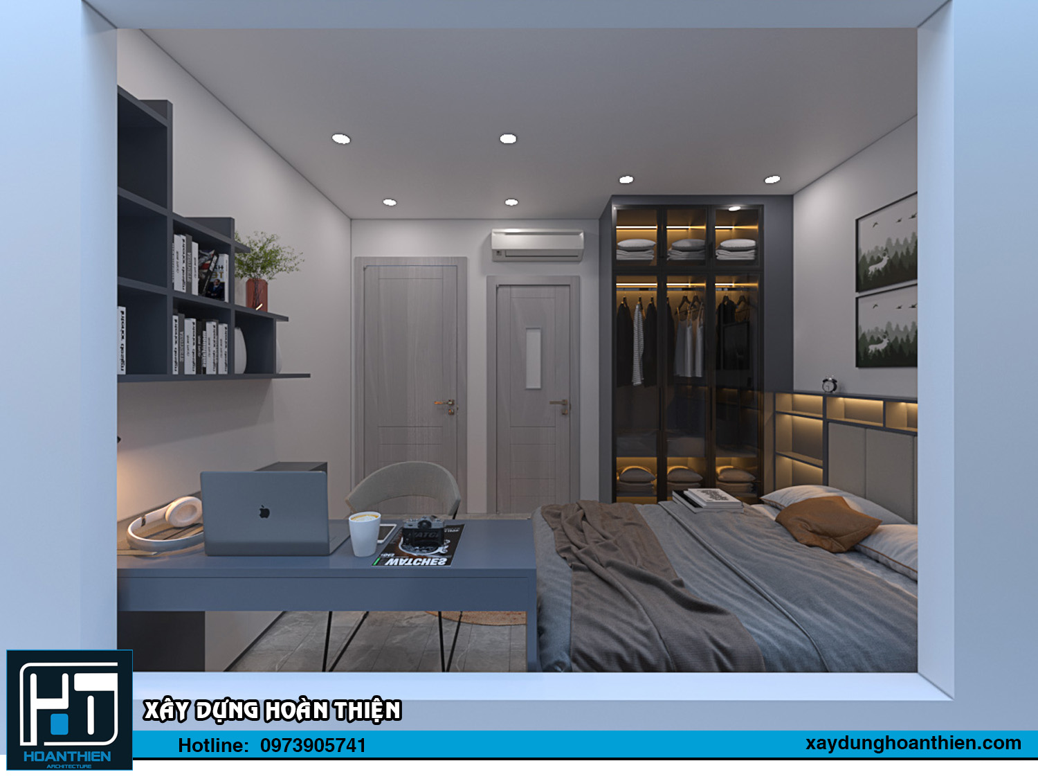 Mẫu thiết kế nội thất biệt thự hiện đại tại hải phòng
