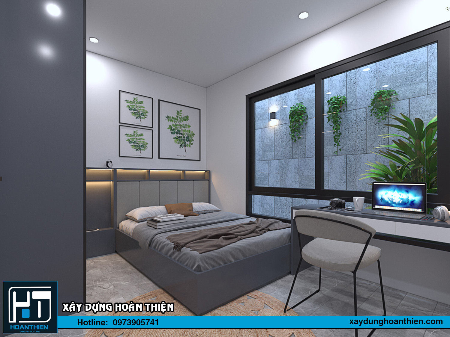 Mẫu thiết kế nội thất biệt thự hiện đại tại hải phòng