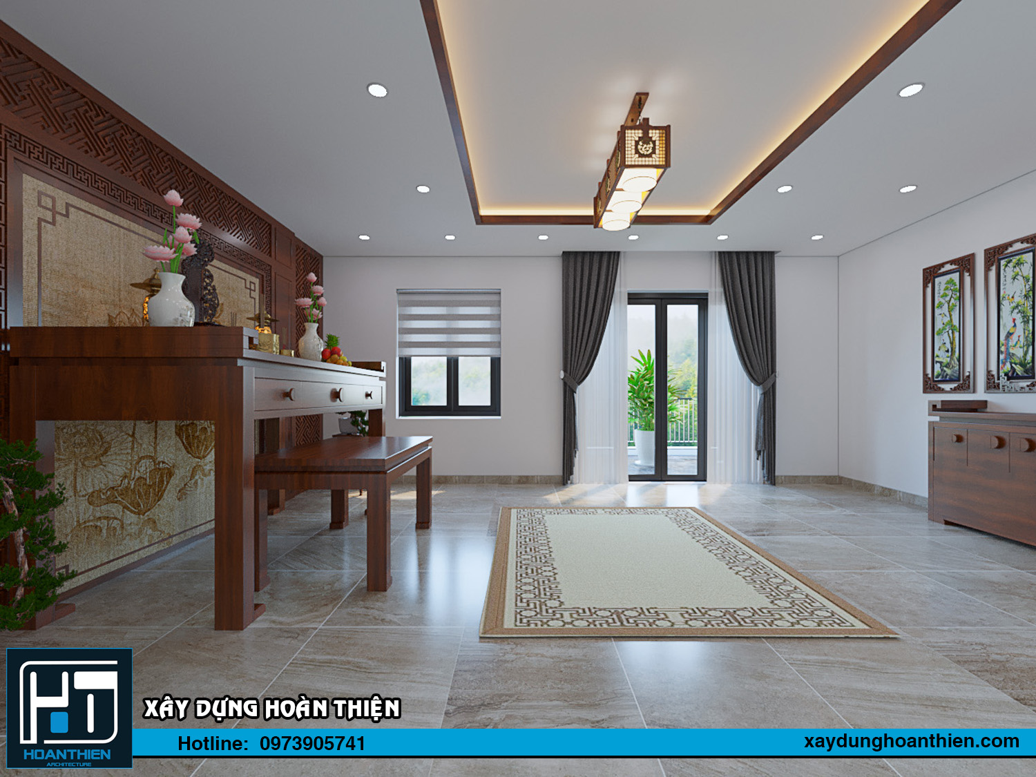 Mẫu thiết kế nội thất biệt thự hiện đại tại hải phòng