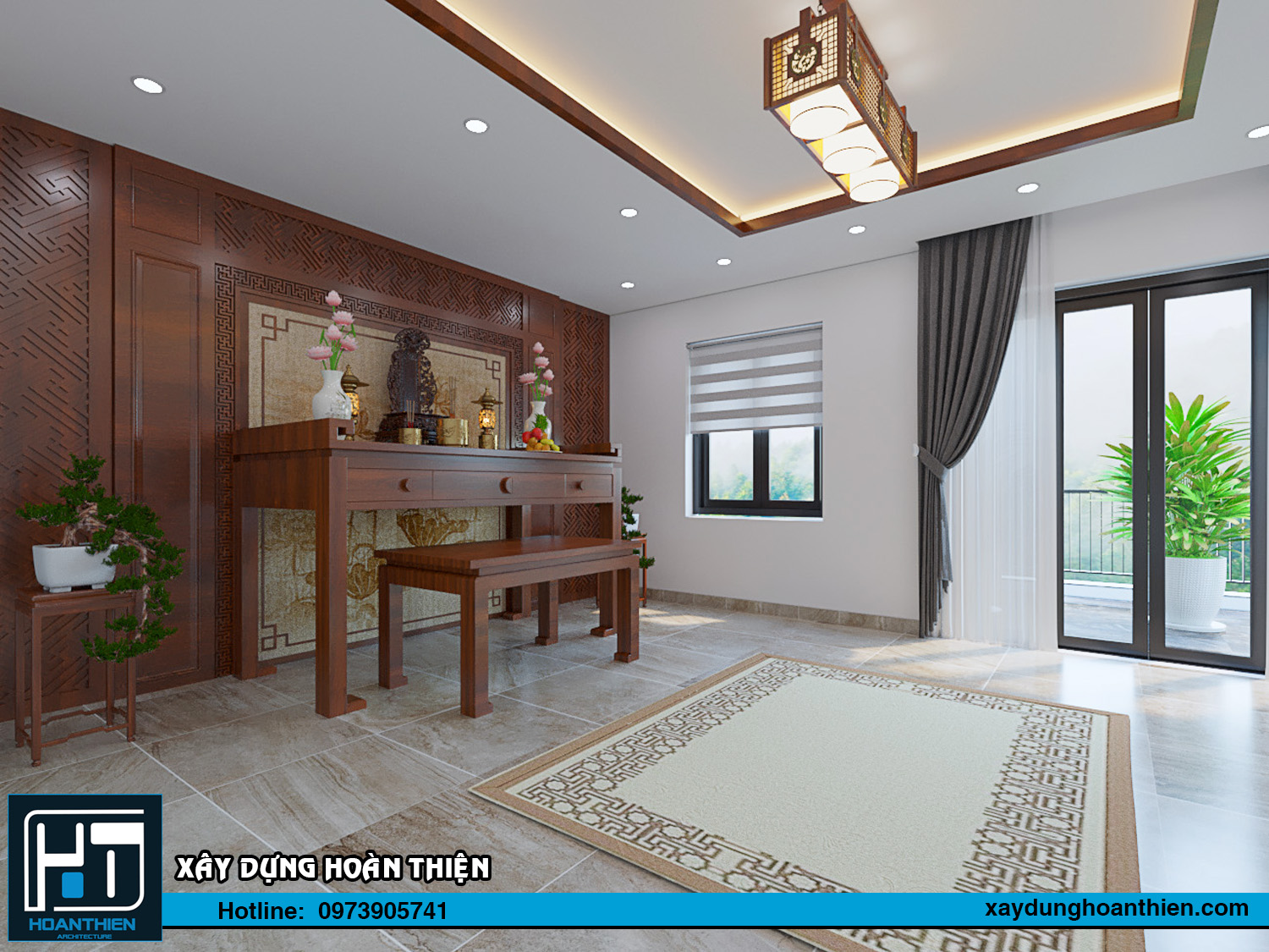Mẫu thiết kế nội thất biệt thự hiện đại tại hải phòng