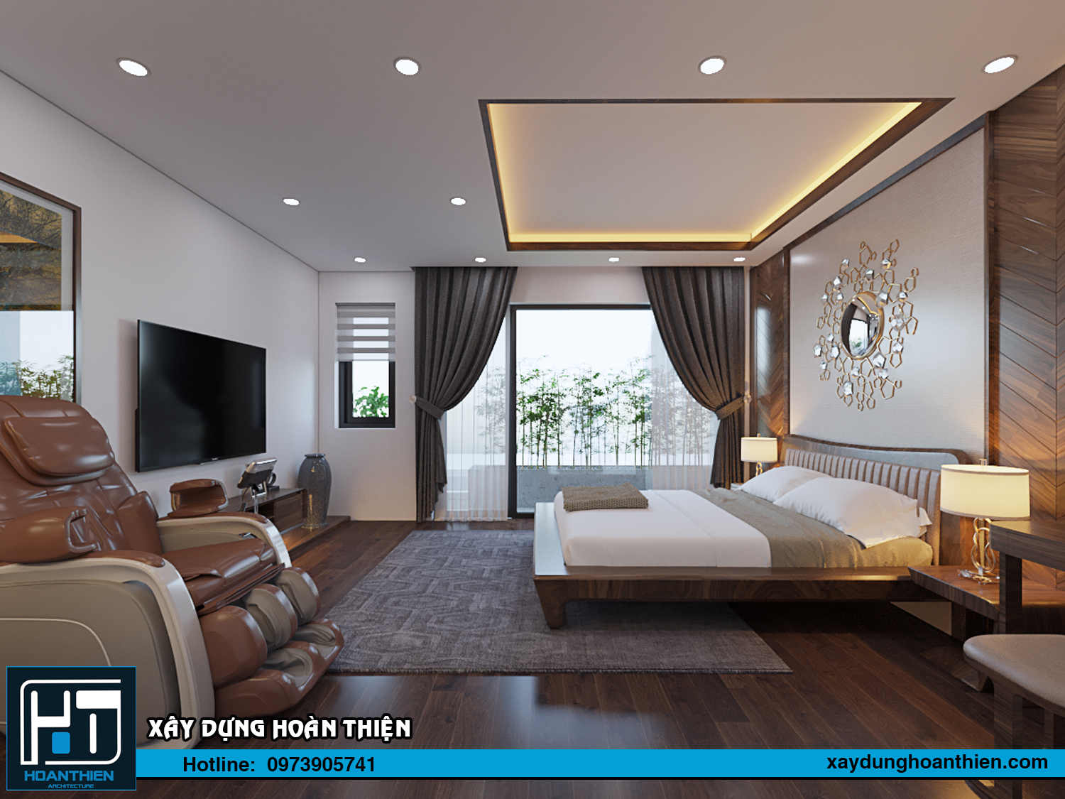 nội thất nhà ống 5 tầng