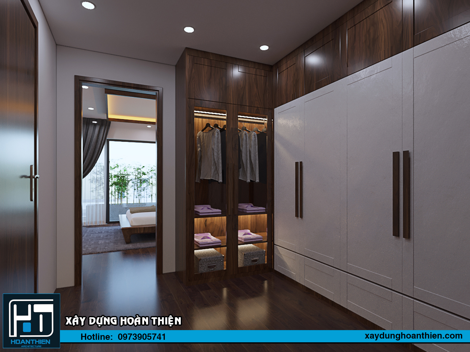 nội thất nhà ống 5 tầng