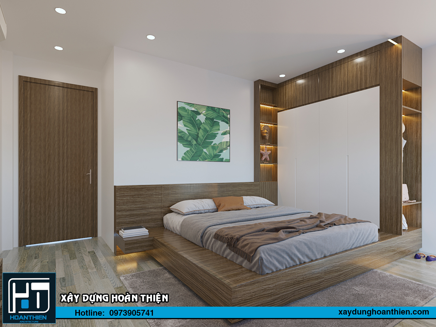 nội thất nhà ống 5 tầng