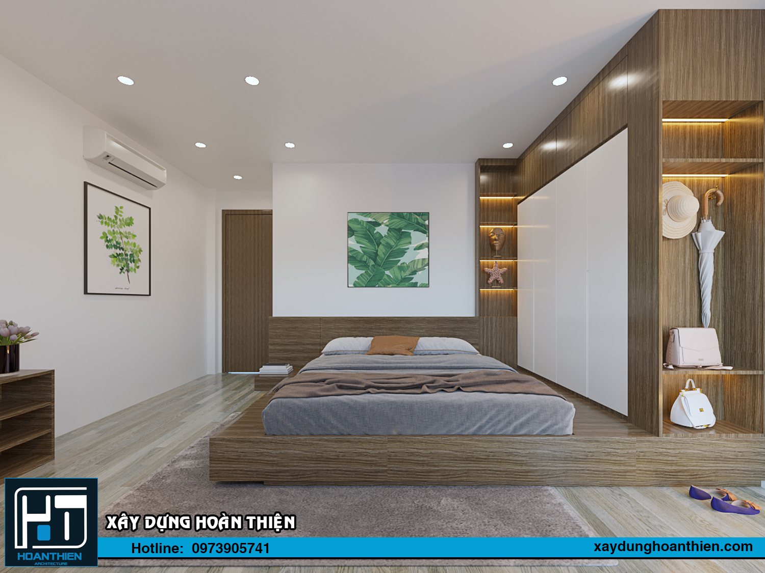 nội thất nhà ống 5 tầng