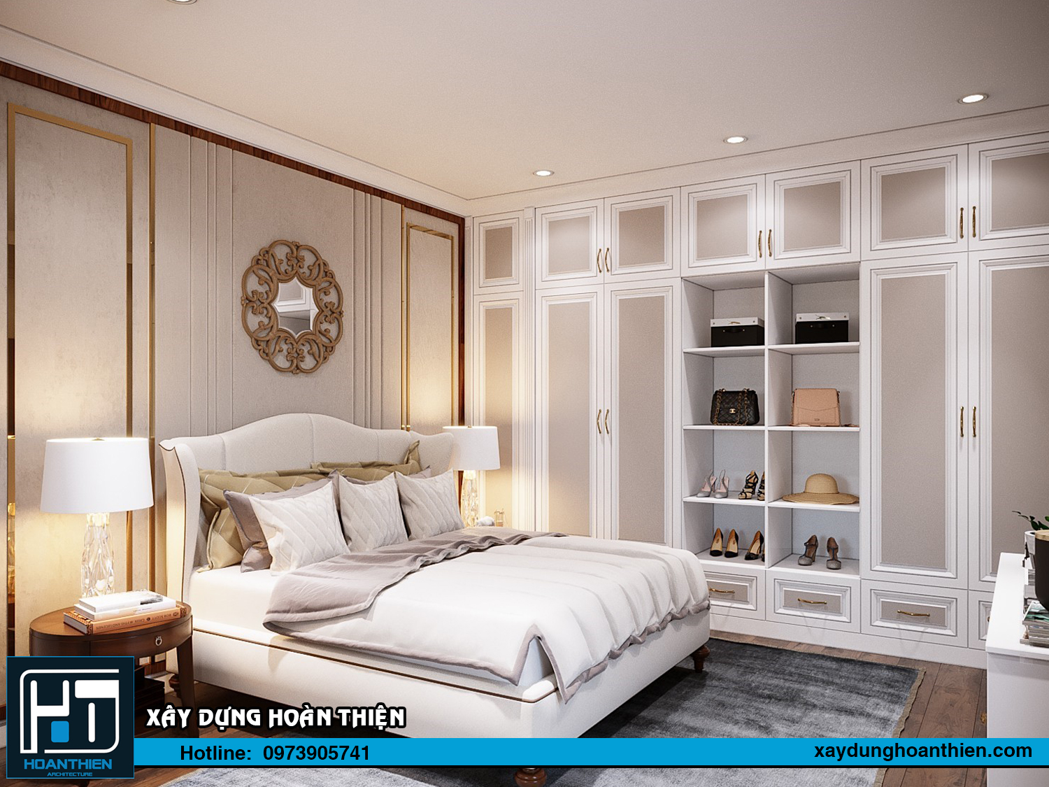Thiết kế nội thất đẹp ấn tượng tại Hải Dương