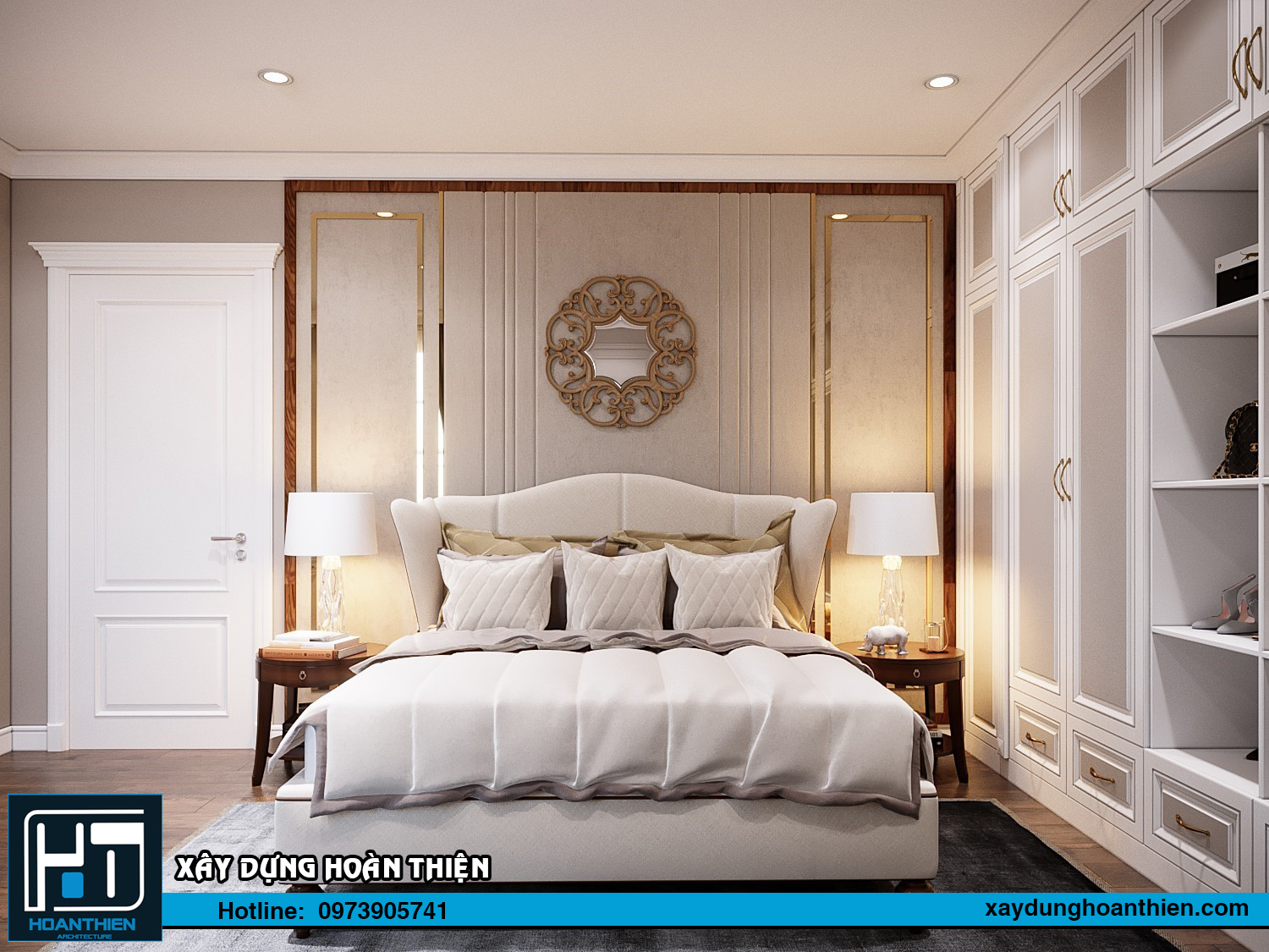 Thiết kế nội thất đẹp ấn tượng tại Hải Dương