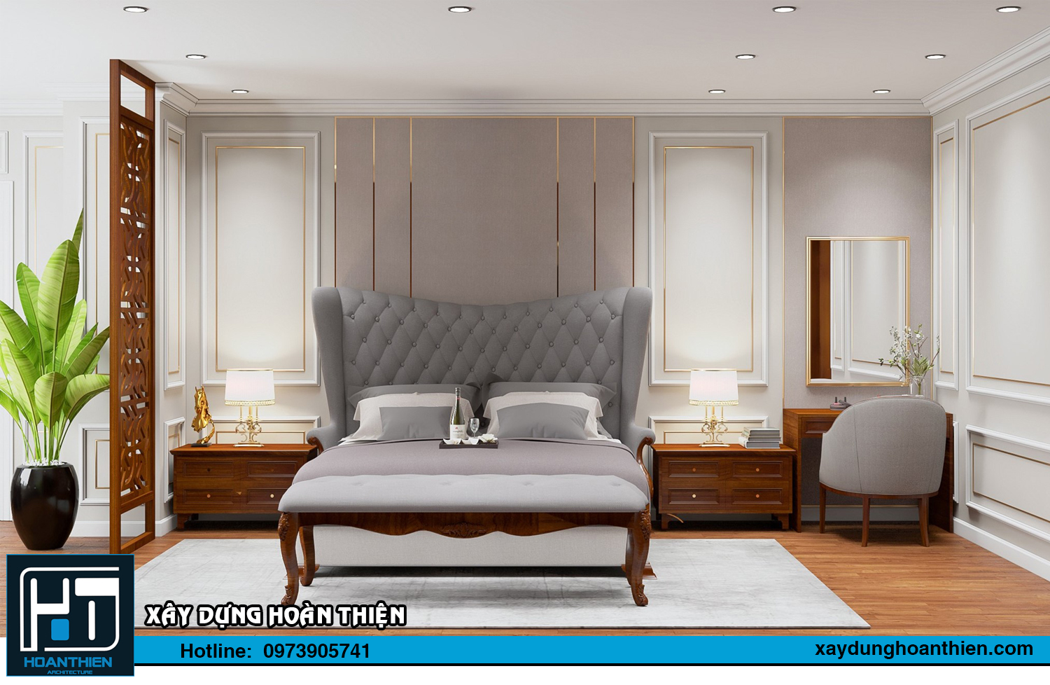 Thiết kế nội thất đẹp ấn tượng tại Hải Dương