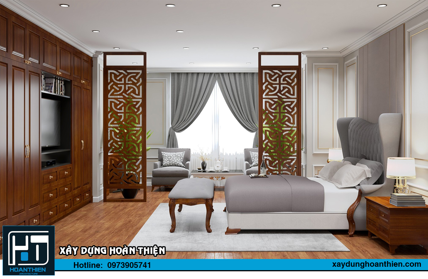 Thiết kế nội thất đẹp ấn tượng tại Hải Dương