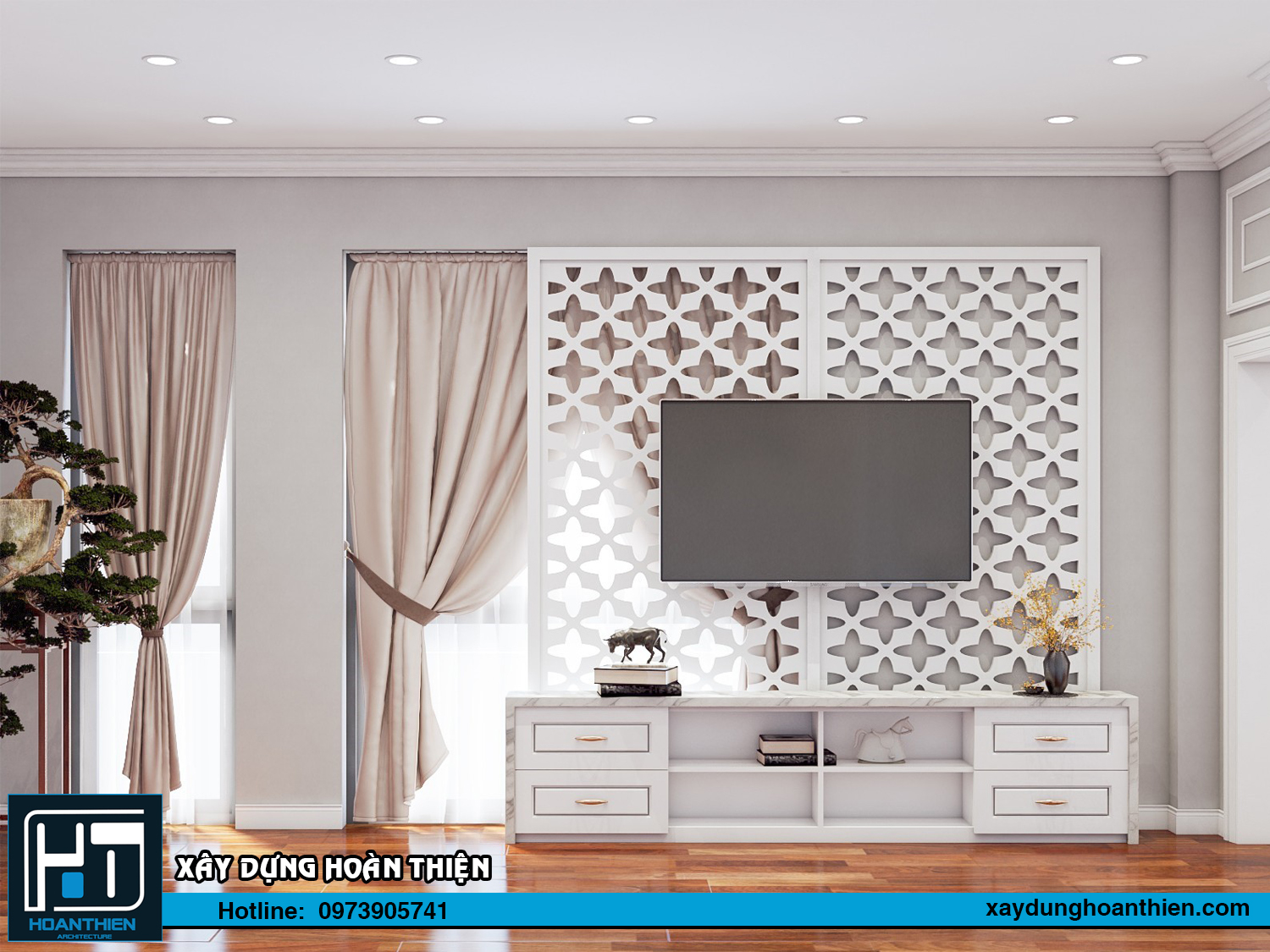 Thiết kế nội thất đẹp ấn tượng tại Hải Dương