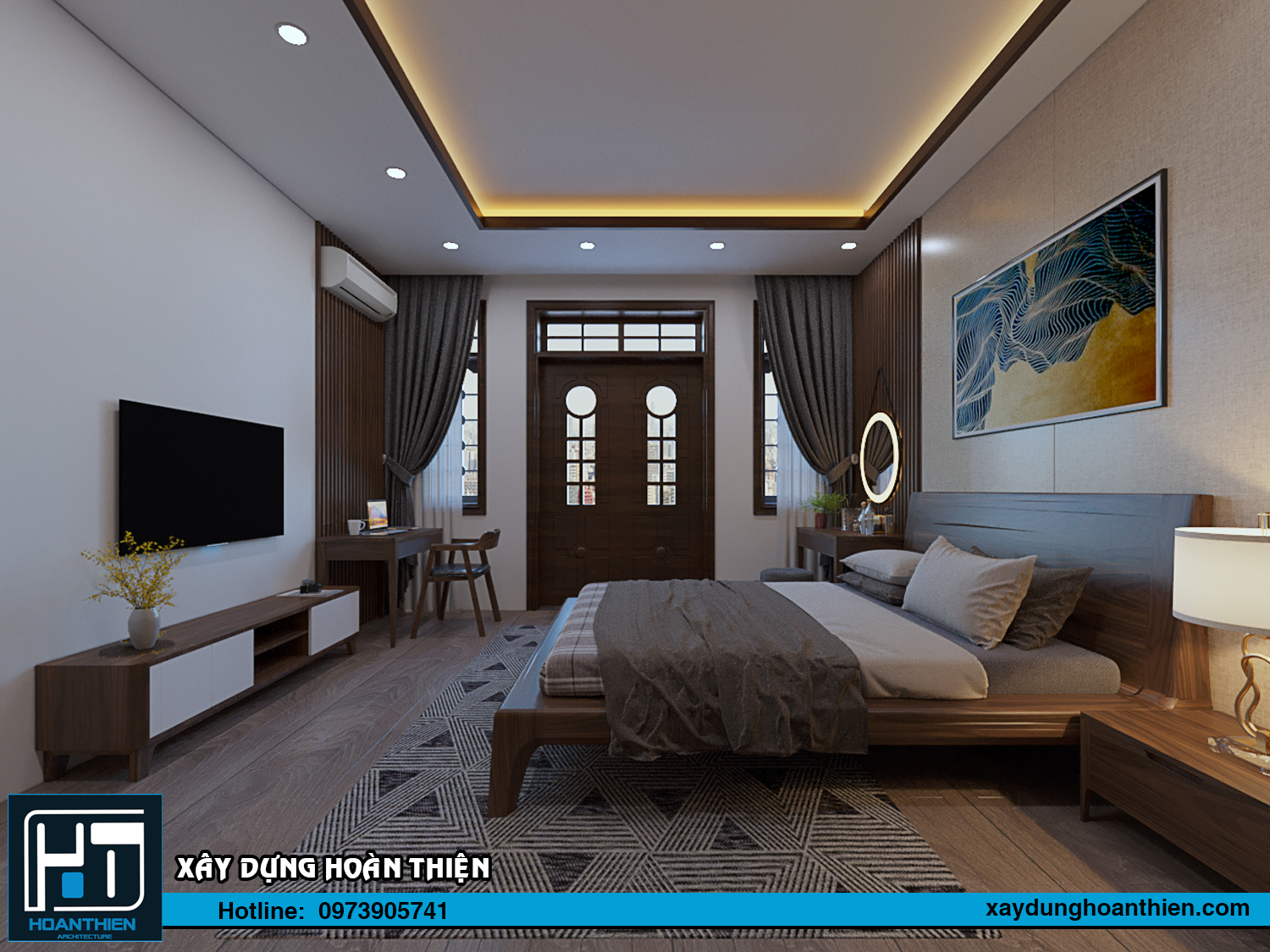 Thiết kế - thi công nội thất nhà ống hiện đại