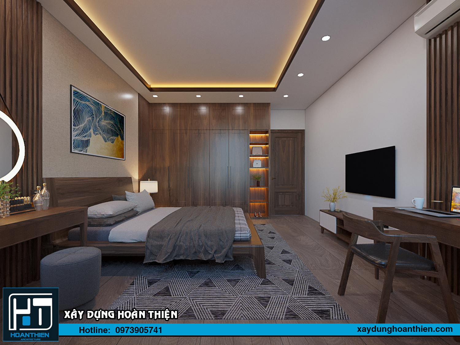 Thiết kế - thi công nội thất nhà ống hiện đại