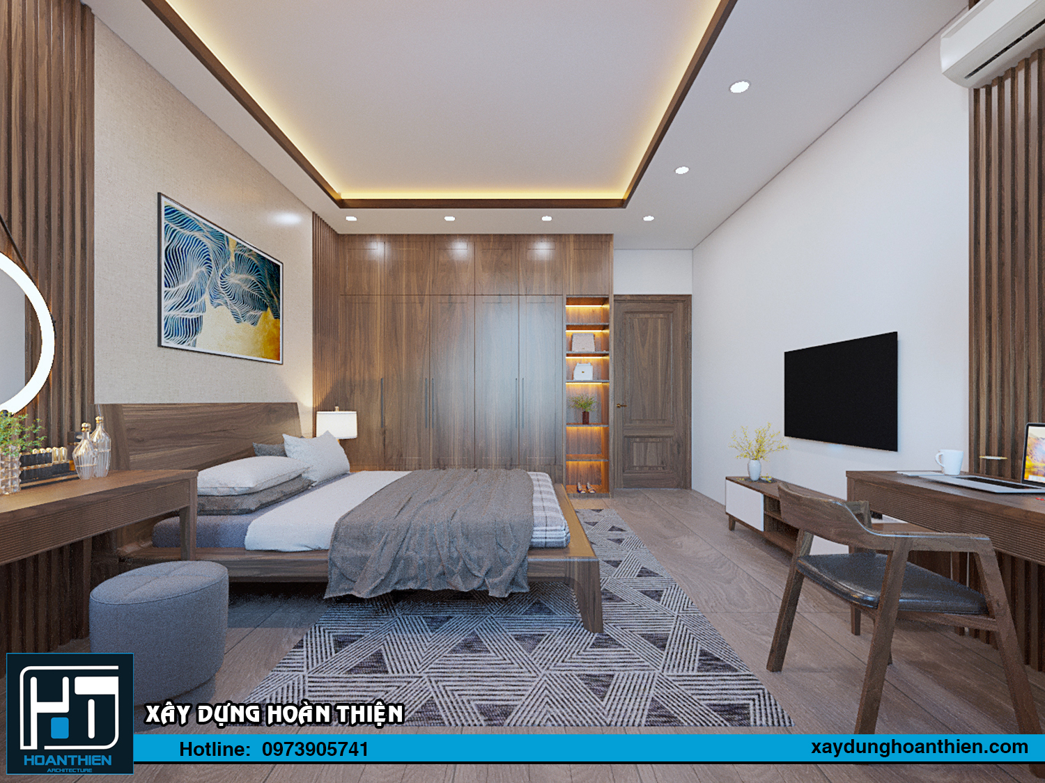 Thiết kế - thi công nội thất nhà ống hiện đại