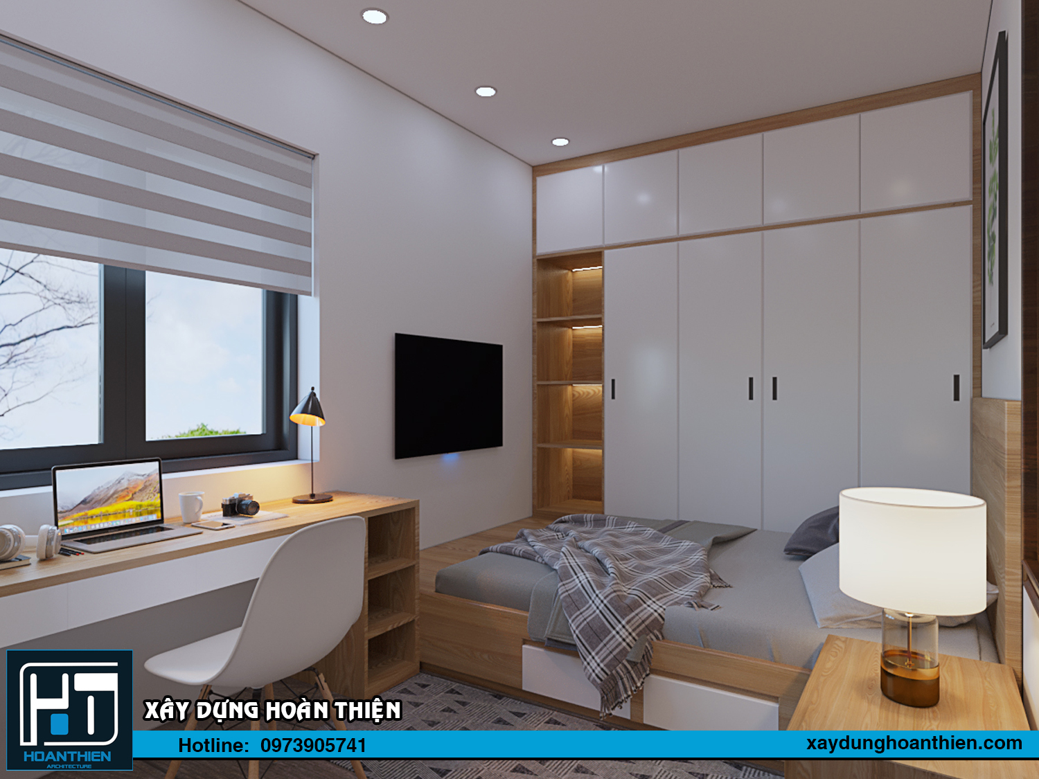Thiết kế - thi công nội thất nhà ống hiện đại