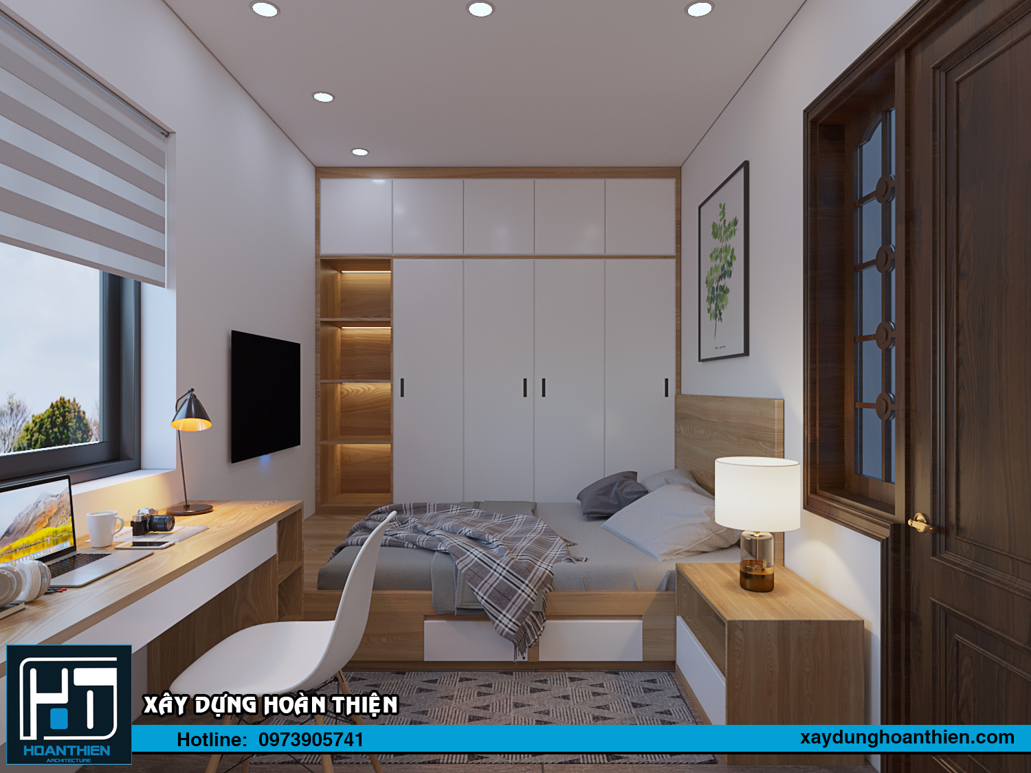 Thiết kế - thi công nội thất nhà ống hiện đại