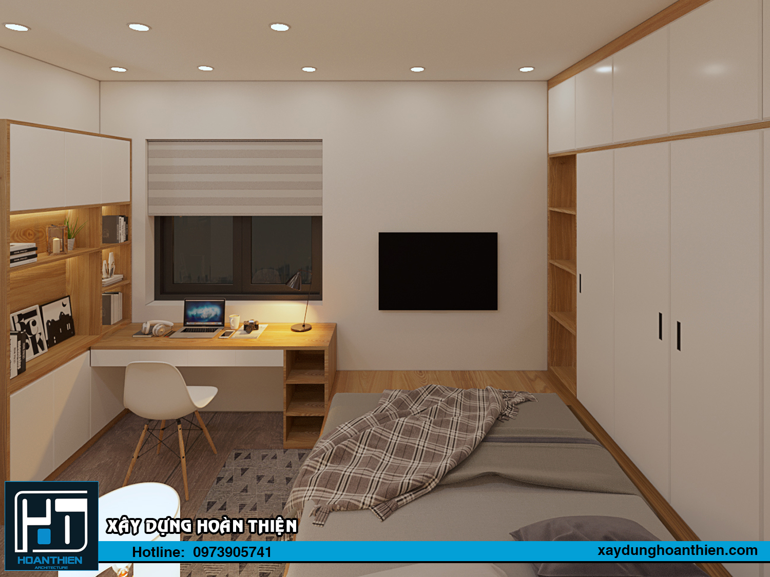 Thiết kế - thi công nội thất nhà ống hiện đại