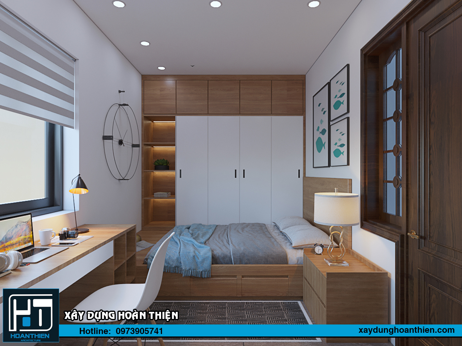 Thiết kế - thi công nội thất nhà ống hiện đại